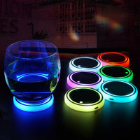 Color-Changing LED Car Coasters™